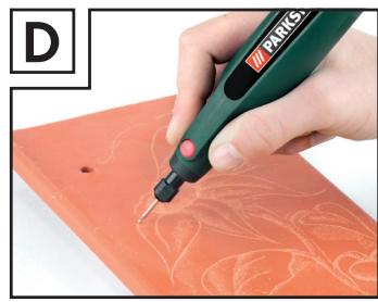 PARKSIDE KH 3037 MODELLING AND ENGRAVING SET - GB IE CY - 5