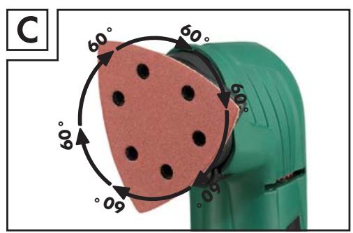 PARKSIDE KH 3051 DELTA SANDER - DELTAHIOMAKONE - 4