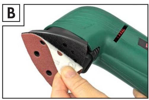 PARKSIDE KH 3051 DELTA SANDER - DELTAHIOMAKONE - 3