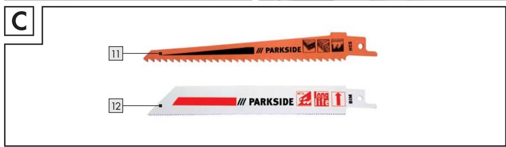 PARKSIDE KH 3052 SABRE SAW - 4