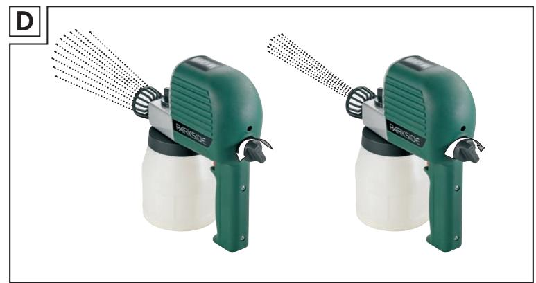 PARKSIDE KH 3114 PAINT SPRAY GUN - 5