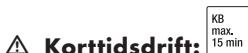 PARKSIDE KH 3145 ELECTRIC STAPLE GUN - Stanga av: - 2