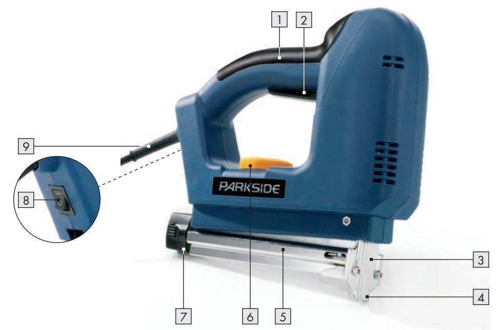 PARKSIDE KH 3145 ELECTRIC STAPLE GUN - 3