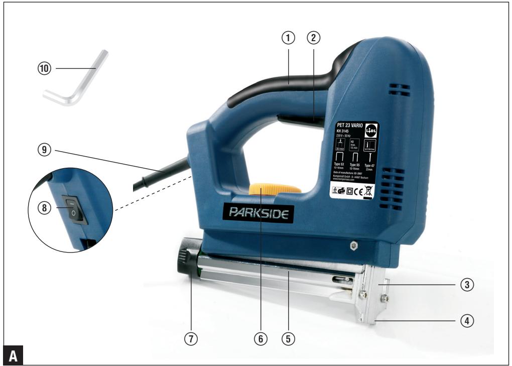 PARKSIDE KH 3145 ELECTRIC TACKER - 3