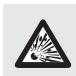 PARKSIDE KH 3166 HOT AIR GUN - RISK FÜR BRAND OCH EXPLOSION! Apparaten utvecklar stark hetta. - 1