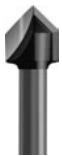 PARKSIDE KH 3169 ROUTER - Cove cutter bit/cove cutter bit with bearing: - 1