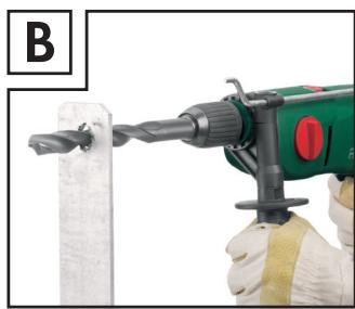 PARKSIDE KH 3184 2-GEAR HAMMER DRILL - 3
