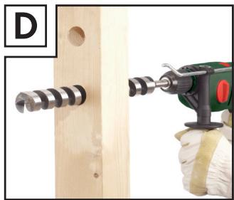 PARKSIDE KH 3184 2-GEAR HAMMER DRILL - 5