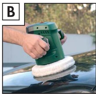 PARKSIDE KH 8888 BATTERY-OPERATED CAR POLISHER - AKUMULATOROWA POLERKA SAMOCHODOWA - 3