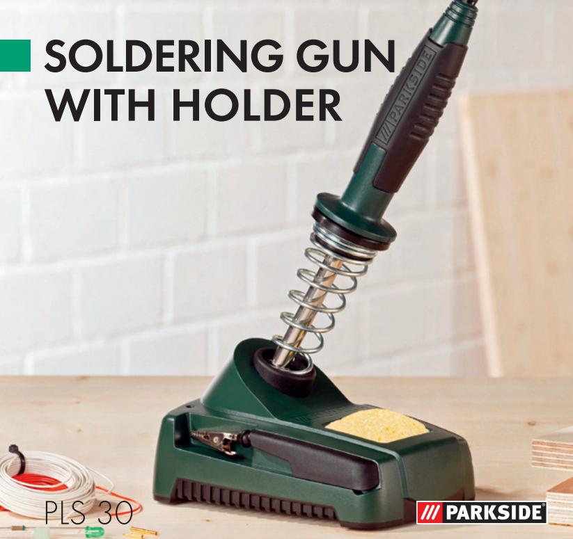 PARKSIDE KH3014 SOLDERING GUN WITH HOLDER - 1