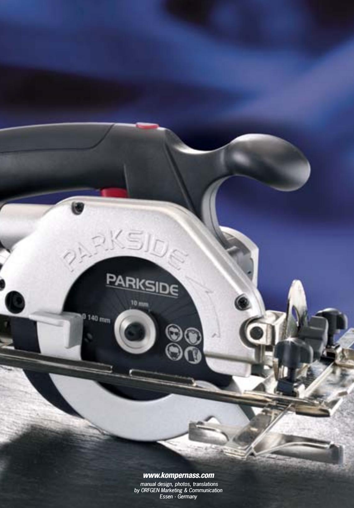 PARKSIDE PAHKS 18 V - WARRANTY - 1