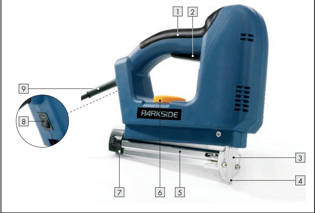 PARKSIDE PET23 VARIO - ELECTRIC STAPLE GUN - 4
