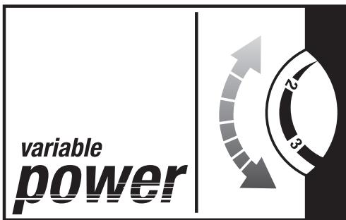 PARKSIDE PET23 VARIO - Nastavenie sily Úderu - 1