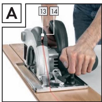 PARKSIDE PHKS 1450 - SIERRA CIRCULAR DE MANO SEGA CIRCOLARE MANUALE - 6