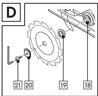 PARKSIDE PHKS 1450 - SIERRA CIRCULAR DE MANO SEGA CIRCOLARE MANUALE - 9