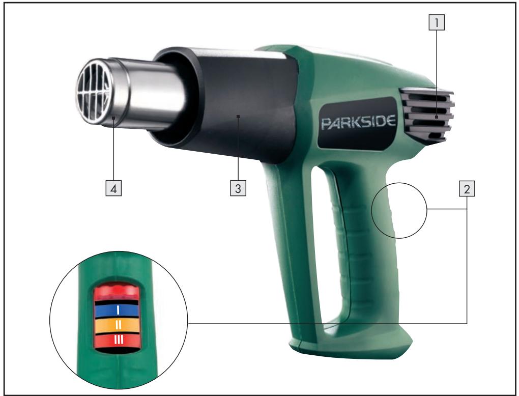 PARKSIDE PHLG 600 - 2