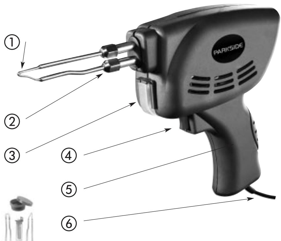 PARKSIDE PLP 180 SOLDERING GUN - PARKSIDE - 4