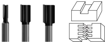 PARKSIDE POF1300 - Corner rounding bit with bearing: - 1