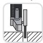 PARKSIDE PWS 230 - Ne jamais utiliser des disques à tronconner pour ébarber! - 1