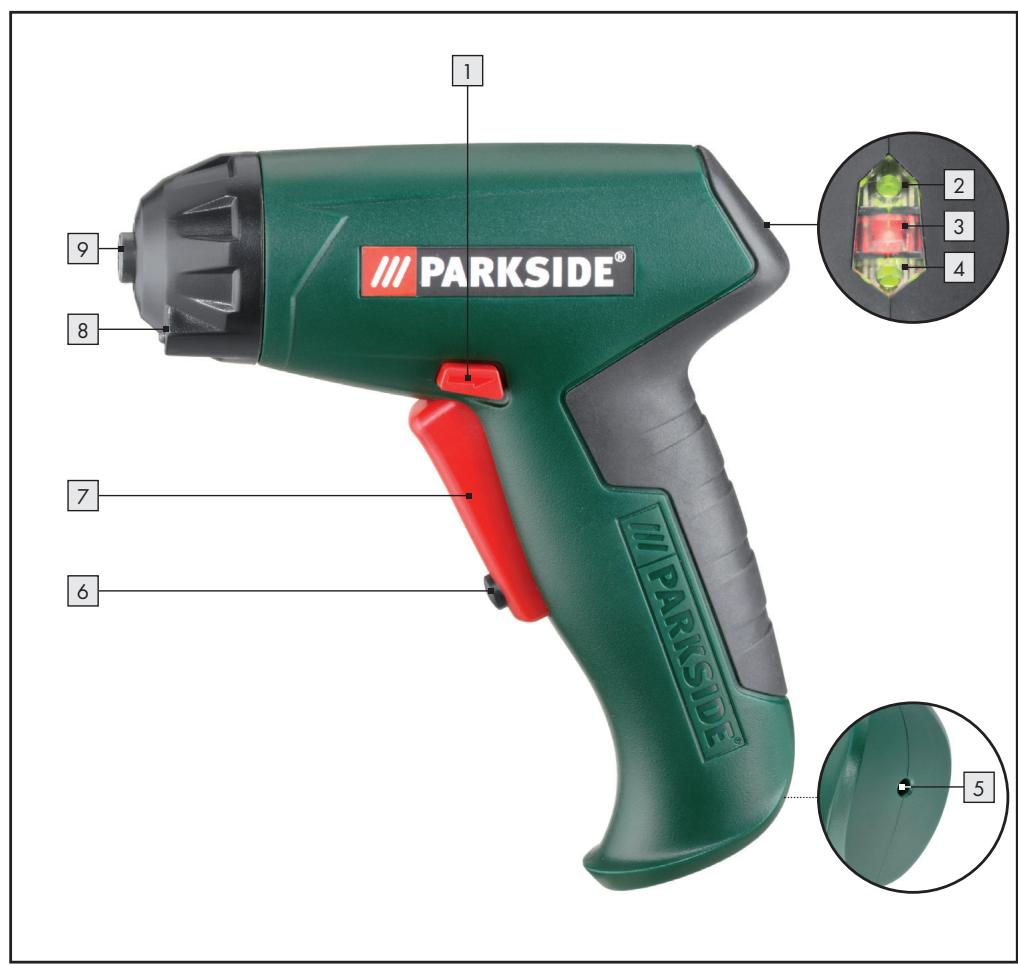PARKSIDE X 3.6-LI A - GB IE CY - 1