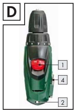 PARKSIDE PABS 10.8 A1 LITHIUM-ION CORDLESS DRILL - 5