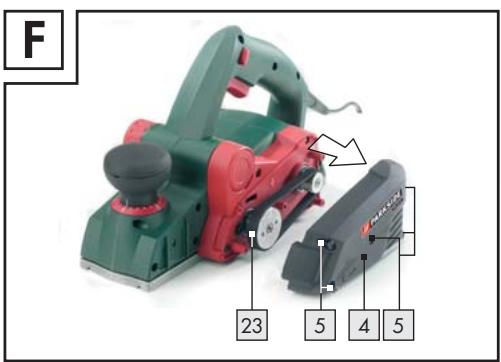 PARKSIDE PEH 30 A1 ELECTRIC PLANER - STRUG ELEKTRYCZNY - 7