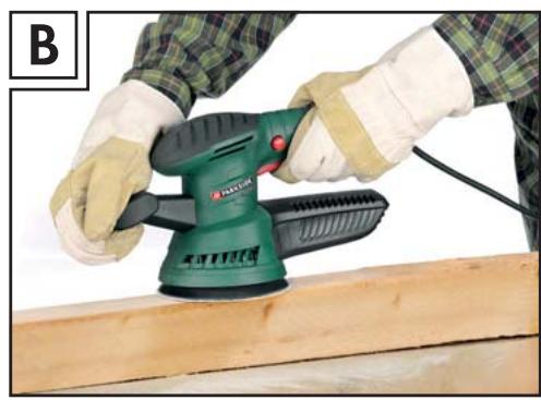 PARKSIDE PEXS 270 A1 RANDOM ORBITAL SANDER - EPAKESKOHIOMAKONE - 3