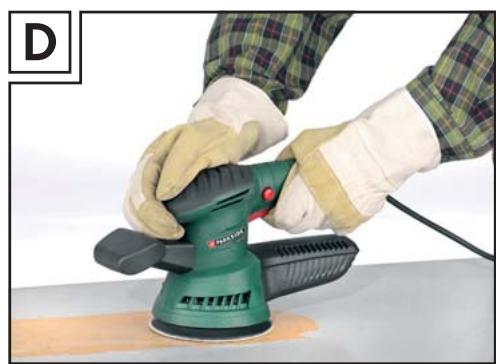 PARKSIDE PEXS 270 A1 RANDOM ORBITAL SANDER - EPAKESKOHIOMAKONE - 5