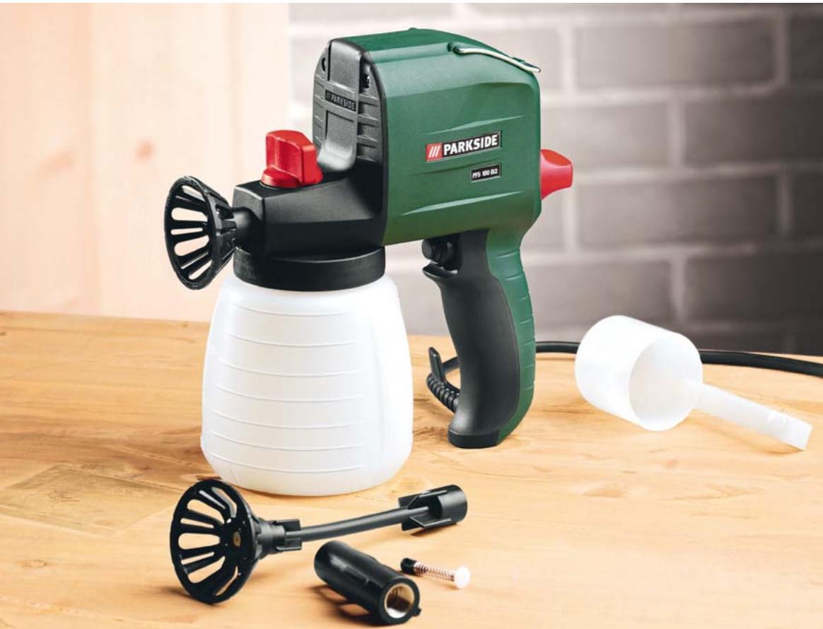 PARKSIDE PFS 100 B2 - PAINT SPRAY GUN PFS 100 B2 - 1