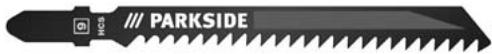PARKSIDE PSTK 730 A1 - Information om sagblad - 1