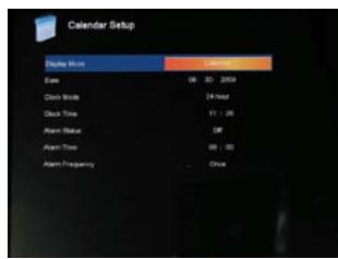 TELEFUNKEN DPF 10331 - Calendar display mode - 1