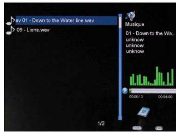 TELEFUNKEN DPF 10331 - - Visualizzazione dell'equalizzatore durante lagettura - 1