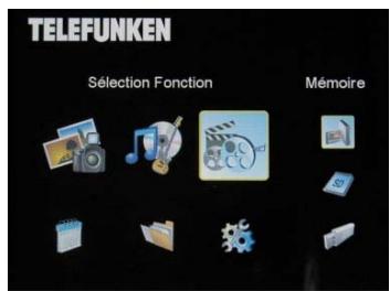 TELEFUNKEN DPF 10331 - Os videos (unicamente para DPF 7911, DPF 7331, DPF 9331, DPF 10331) - 1