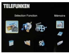 TELEFUNKEN DPF 10331 - Si el marco está encendido: - 1