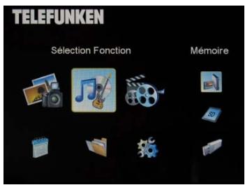 TELEFUNKEN DPF 7331 - Os ajustes - 1