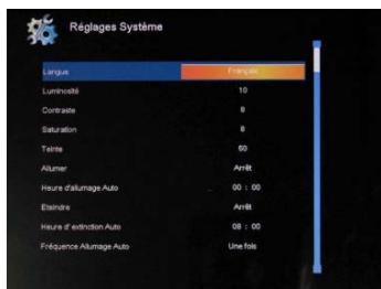 TELEFUNKEN DPF 7331 - Configuração Sistema - 1