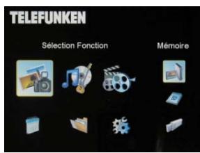 TELEFUNKEN DPF 7331 - Als uw fotolijst is ingeschakeld: - 1
