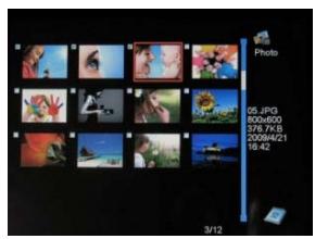 TELEFUNKEN DPF 7331 - - Kopieren Ihrer Fotos über den Miniatur-Modus. - 2