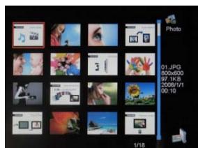 TELEFUNKEN DPF 7331 - Löschen von Fotos - 2