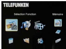 TELEFUNKEN DPF 7331 - Casoa sua moldura esteja ligada: - 1