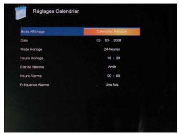 TELEFUNKEN DPF 7331 - Configurazione Calendario - 2