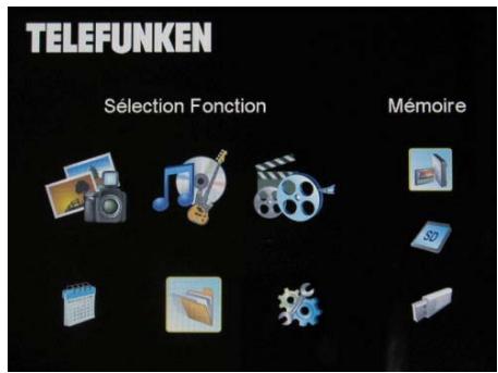 TELEFUNKEN DPF 7331 - - Kopieren Ihrer Fotos über den Dateimanager - 1