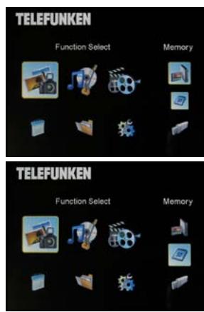 TELEFUNKEN DPF 9321 - If your frame is on: - 1