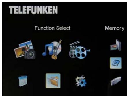 TELEFUNKEN DPF 9321 - - Delete your photos from the file manager - 1