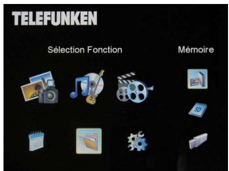 TELEFUNKEN DPF 9321 - Löschen von Fotos - 1