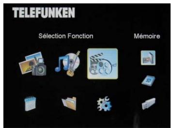 TELEFUNKEN DPF 9321 - Videos (nur bei DPF 7911, DPF 7331, DPF 9331 und DPF 10331) - 1