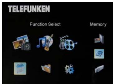 TELEFUNKEN DPF 9321 - Calendar settings - 1