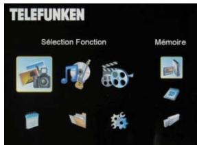 TELEFUNKEN DPF 9321 - Casoa sua moldura esteja ligada: - 1