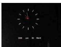 TELEFUNKEN DPF 9321 - - Modo de visualização do calendário - 3