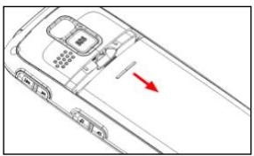 TELEFUNKEN TM400 - Installation de la batterie - 1